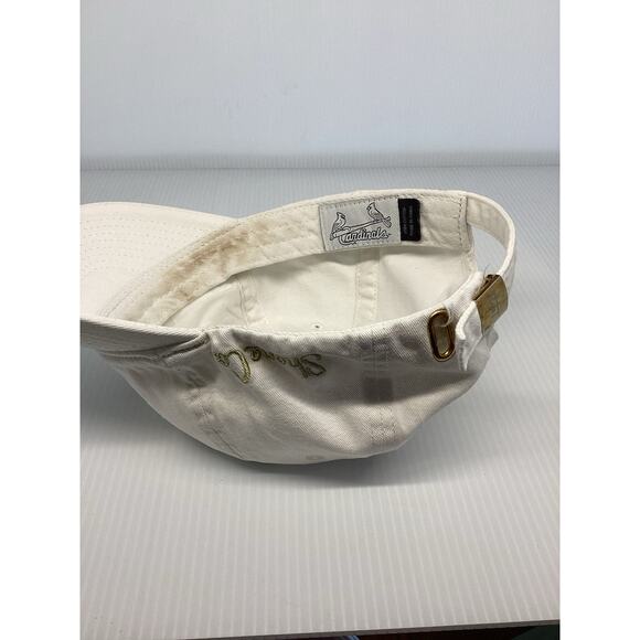 St. Louis Cardinals Hat White Gold Shane Co Baseball Cap SGA - Picture 6 of 6